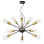 Люстра Sputnik 12 Black and Gold