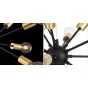 Люстра Sputnik 12 Black and Gold