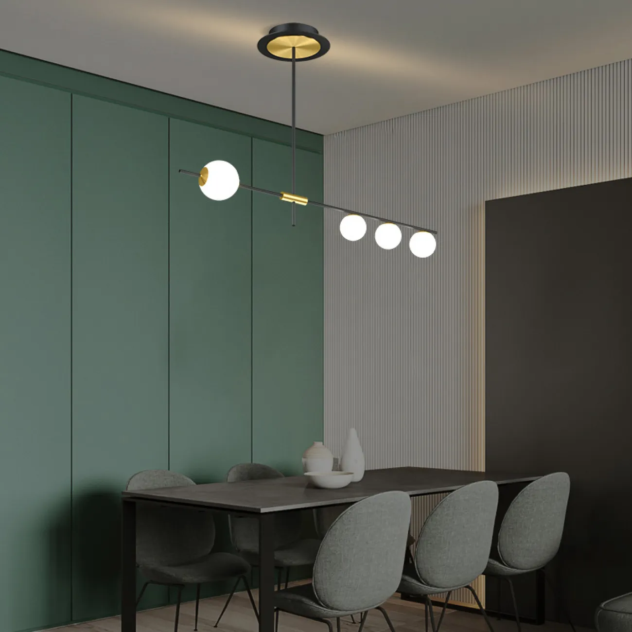 Потолочная люстра AUREATE L4 3000 4000 5000 от ImperiumLoft
