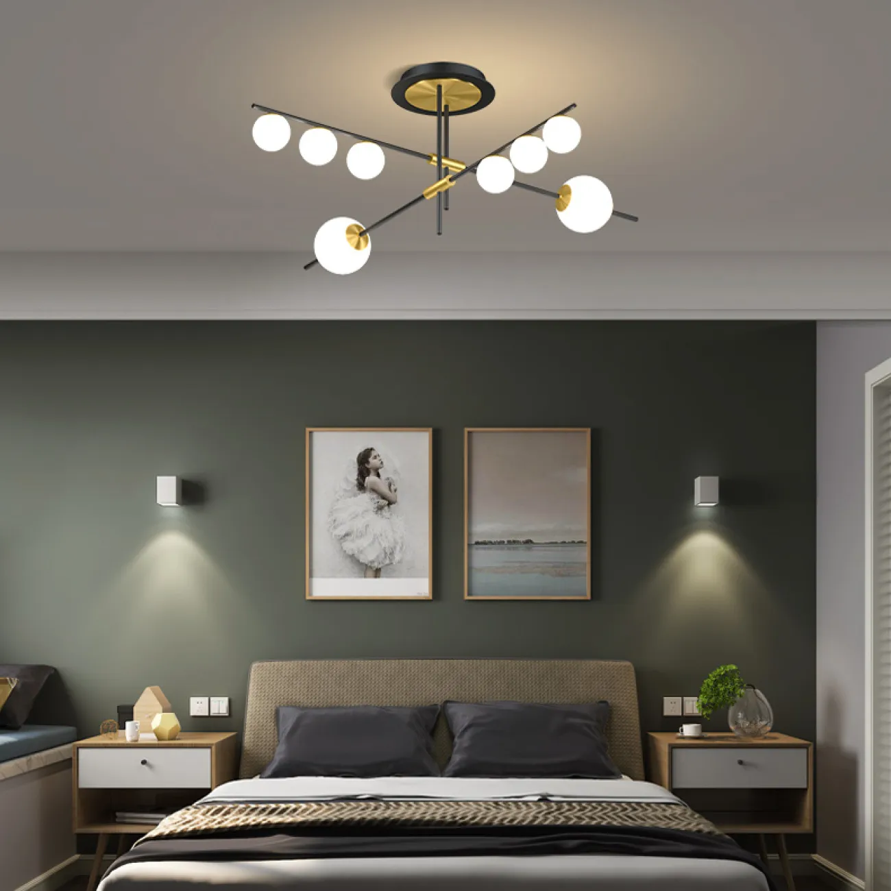 Потолочная люстра AUREATE L4 4000 от ImperiumLoft