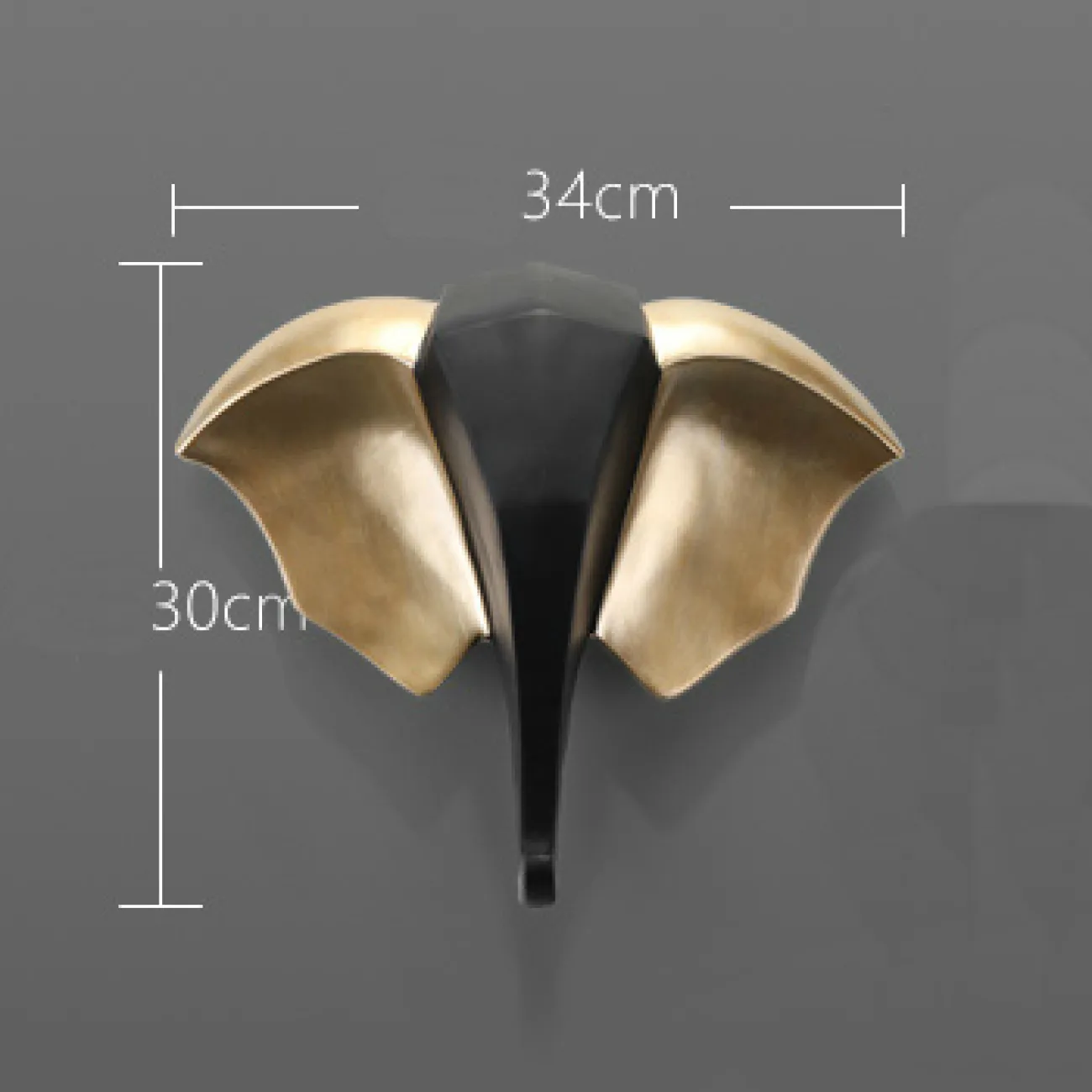 Дизайнерский настенный декор слон LaLume-KKK00239 Дизайнерский настенный декор слон LaLume-KKK00239