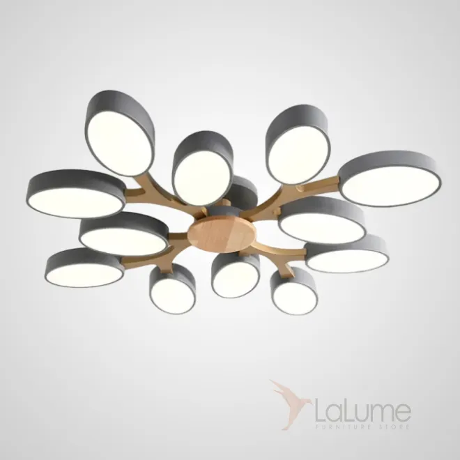 Потолочная люстра INGALIS L114 Gray от ImperiumLoft