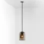 Подвесной светильник ARIA 3 lamps Plank Amber от ImperiumLoft