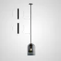 Подвесной светильник ARIA 3 lamps Plank Turquoise от ImperiumLoft