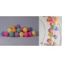 Гирлянда хлопковые фонарики Сotton Ball Ice Cream