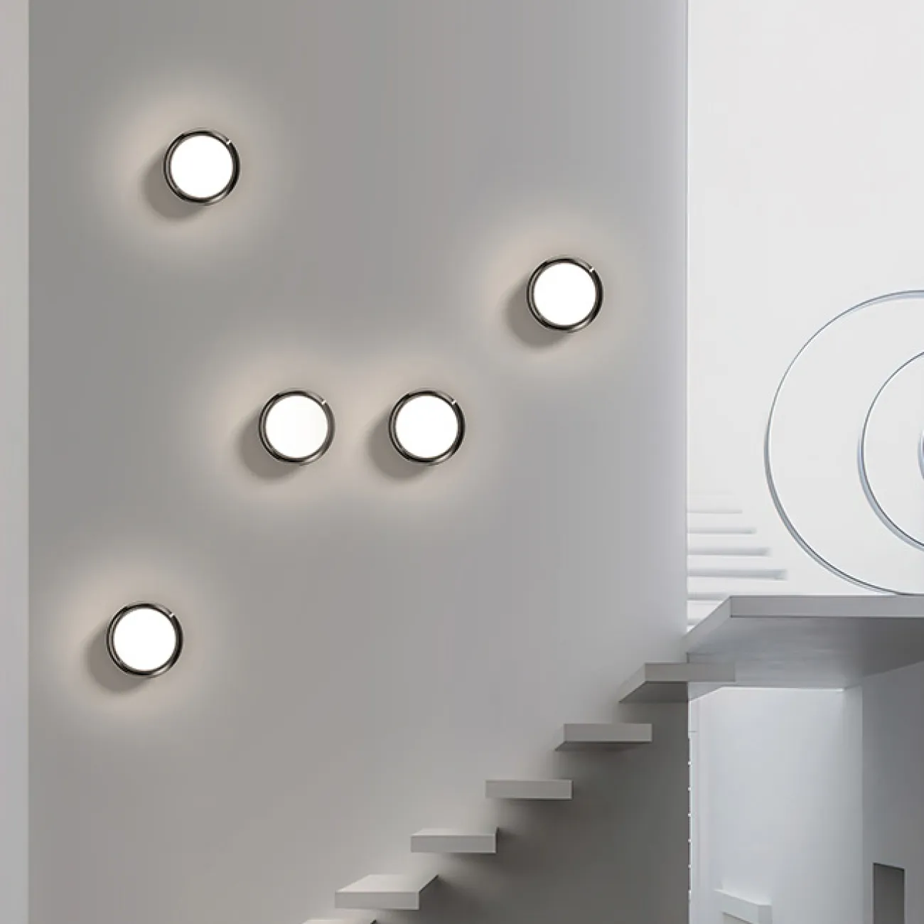 Точечный светодиодный светильник с черным металлическим корпусом дискообразной формы SEGOL SP