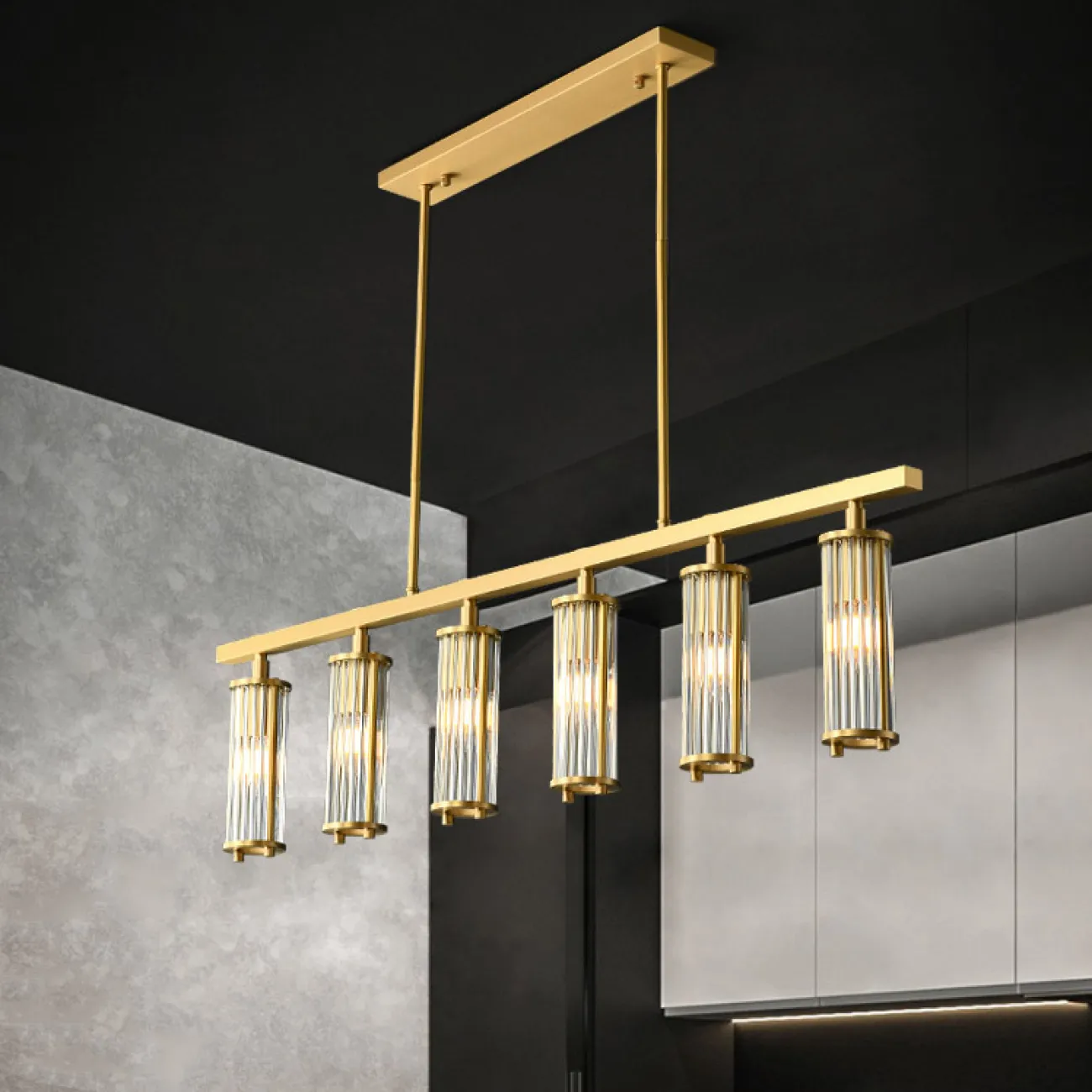 Потолочный светильник HILDIS LONG L6 от ImperiumLoft