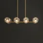 Потолочный светильник JANICA LONG L8 Black Brass от ImperiumLoft