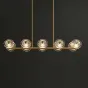 Потолочный светильник JANICA LONG L8 Black Brass от ImperiumLoft