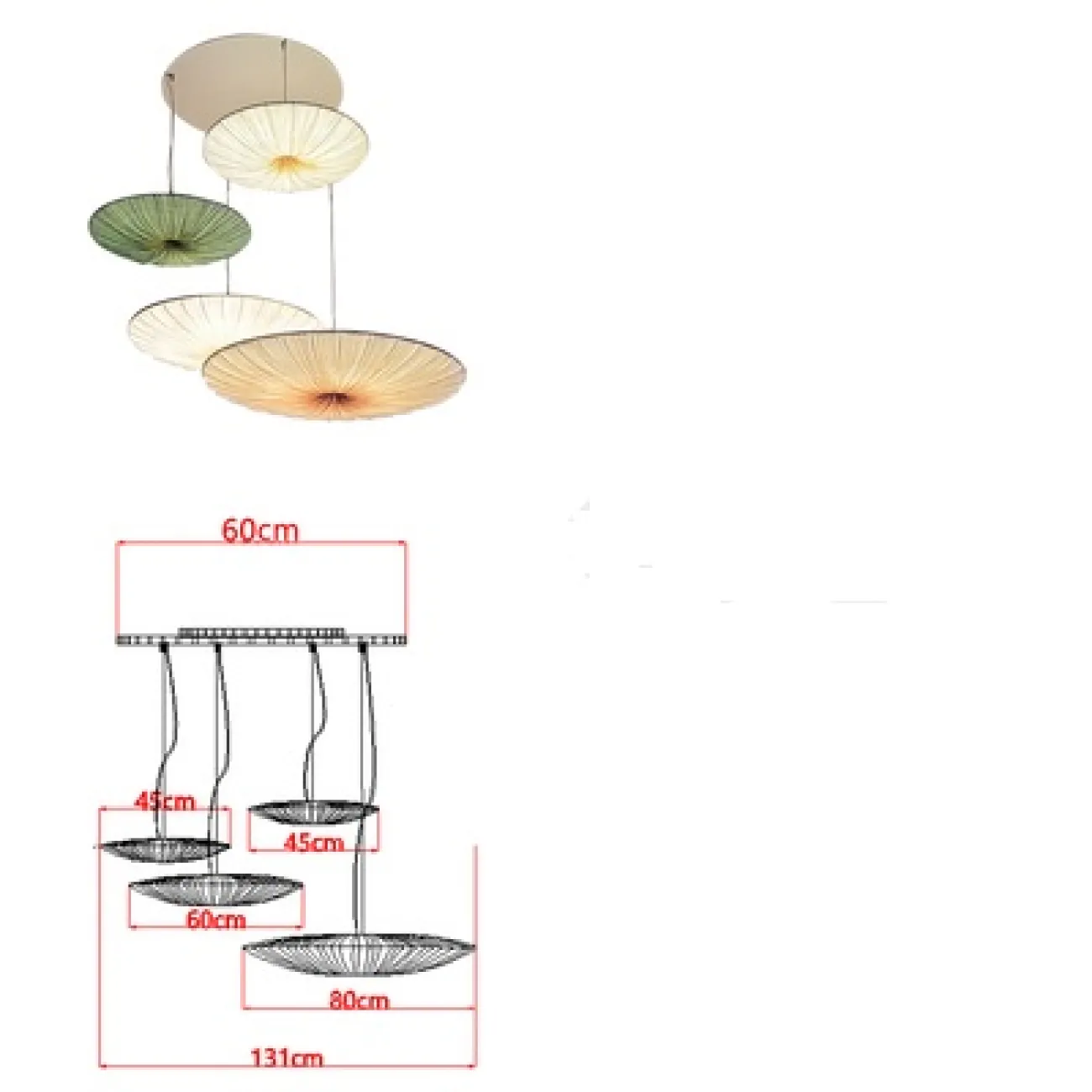 Люстра Aqua Creations Lighting round от ImperiumLoft