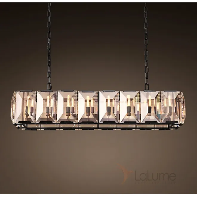 Люстра RH Harlow Crystal Square Chandelier 16 от LaLume