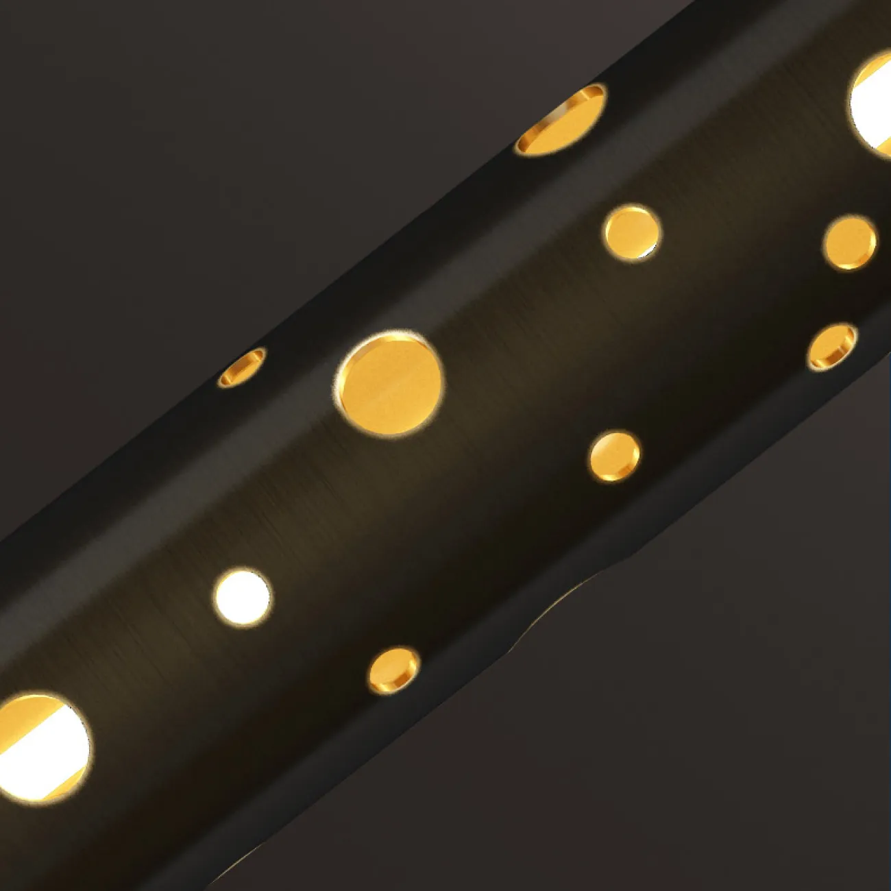 Подвесной светильник ALEKSA L80 Black Brass от ImperiumLoft