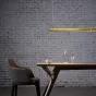 Подвесной светильник ALEKSA L80 Black Brass от ImperiumLoft