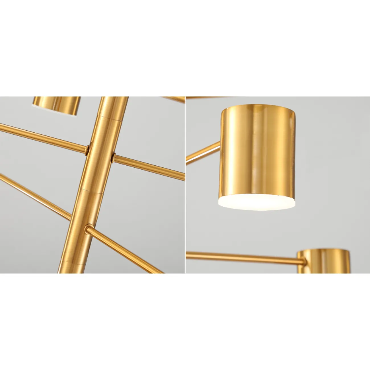 Светильник LED Lighting Gold 8 lampholders от ImperiumLoft