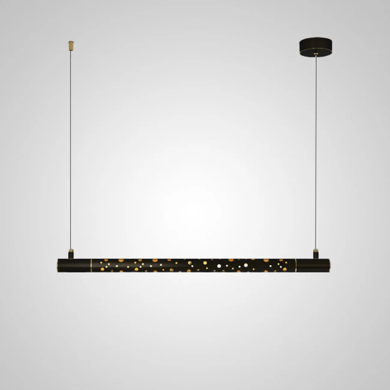 Подвесной светильник ALEKSA L80 Black Brass от ImperiumLoft