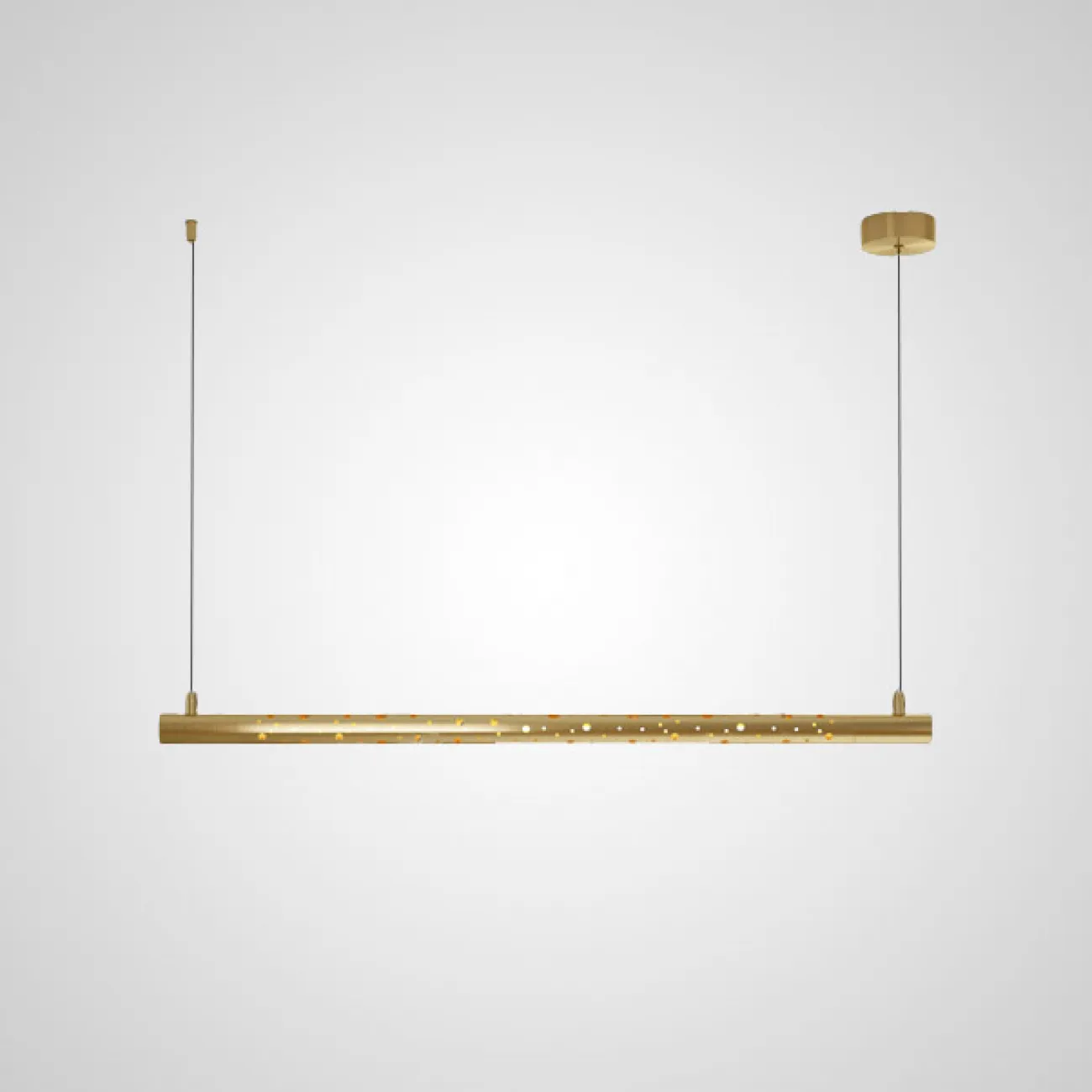 Подвесной светильник ALEKSA L80 Black Brass от ImperiumLoft