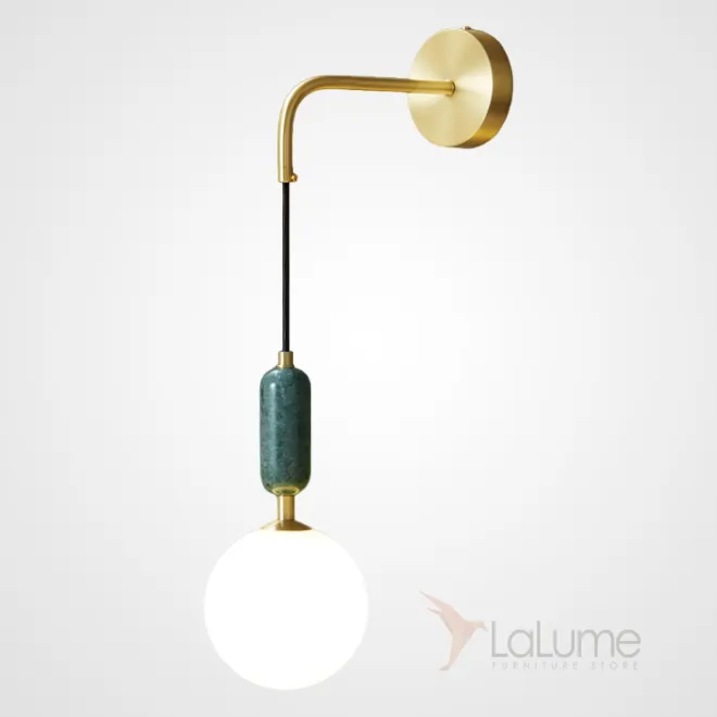 Настенный светильник PETIT C WALL Green от ImperiumLoft