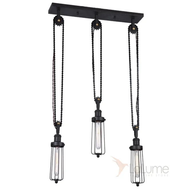 Потолочный cветильник Industrial Сogwheel trio от LaLume