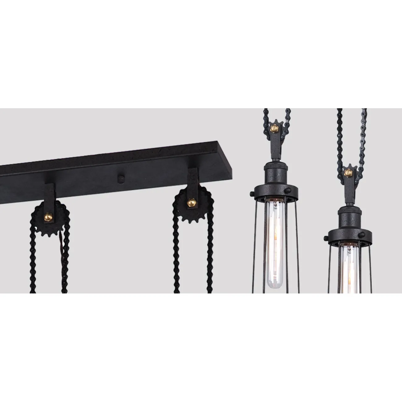 Потолочный cветильник Industrial Сogwheel trio от LaLume