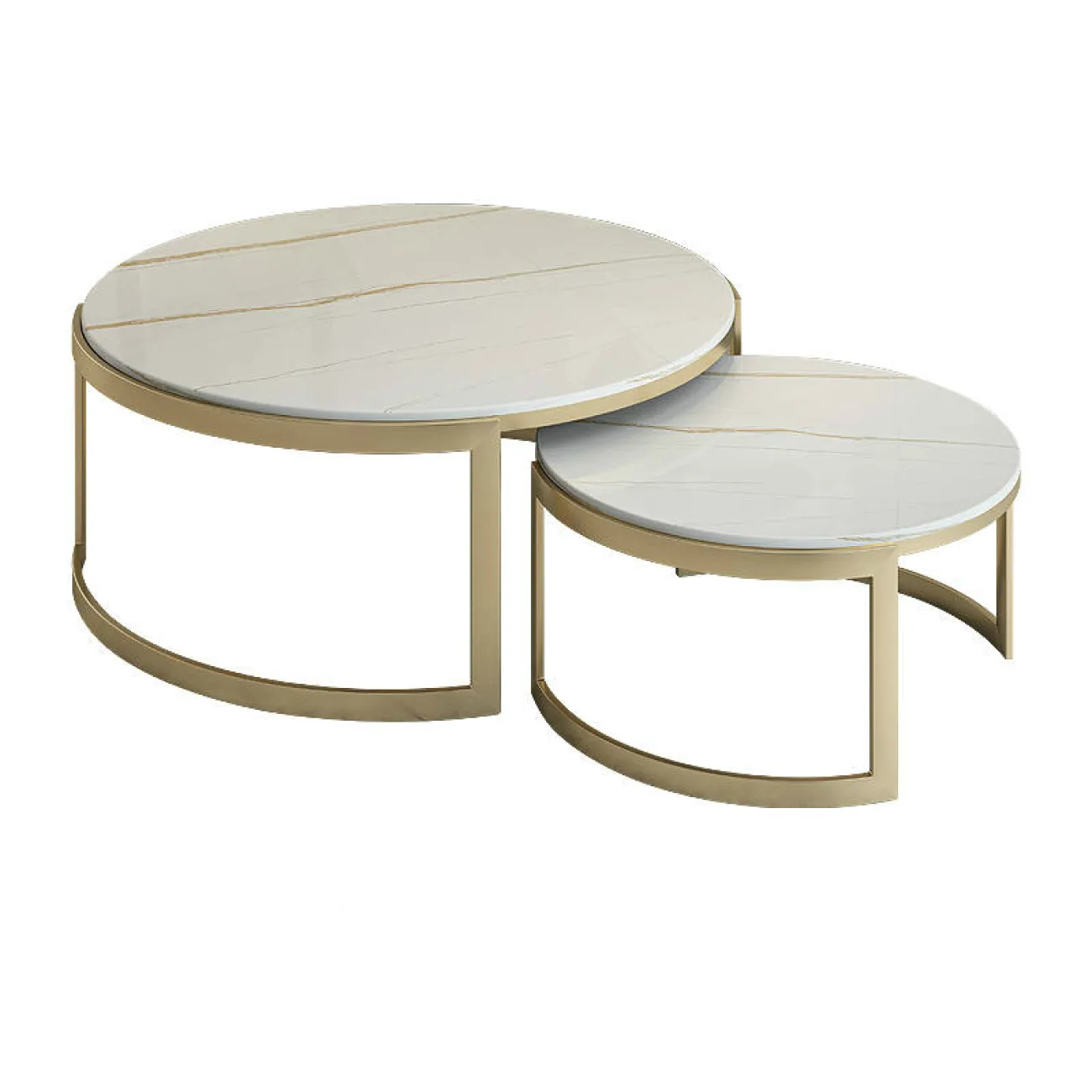 Стильный комплект журнальных столиков - LaLume-AP00268