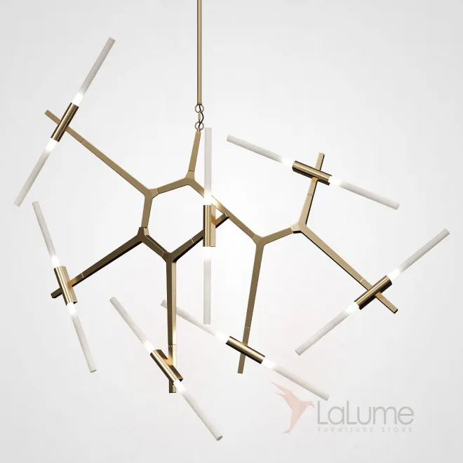 Люстра Агнес Chandelier Summer 14 Gold от ImperiumLoft