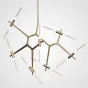 Люстра Агнес Chandelier Summer 14 Gold от ImperiumLoft