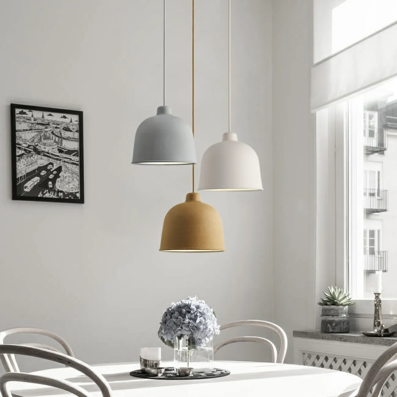 Люстра Grain Pendant Lamp Green от ImperiumLoft
