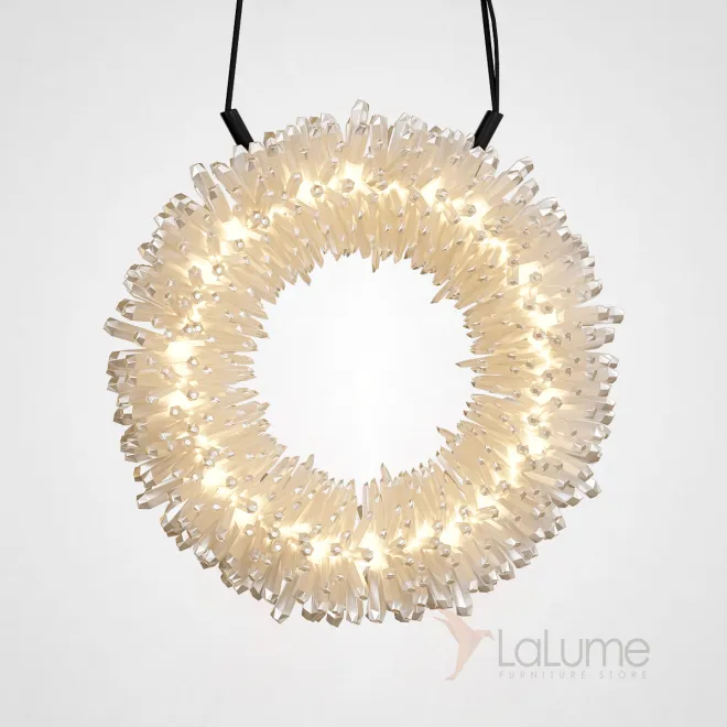 Подвесной светильник ROSLYN RING chrome D 40 от ImperiumLoft