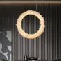 Подвесной светильник ROSLYN RING chrome D 60 от ImperiumLoft