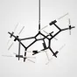 Люстра Агнес Chandelier Summer 20 Black от ImperiumLoft