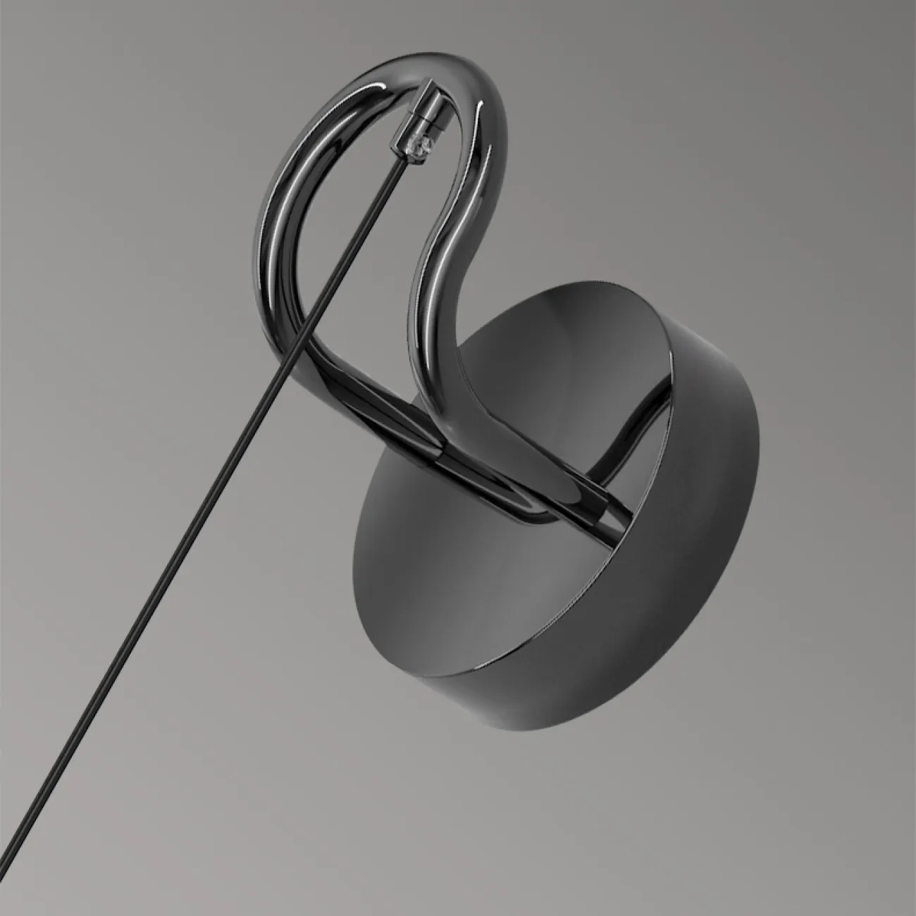 Настенный светодиодный светильник с подвесным рассеивателем в виде перламутрового диско-шара VEIT Настенный светодиодный светильник с подвесным рассеивателем в виде перламутрового диско-шара VEIT