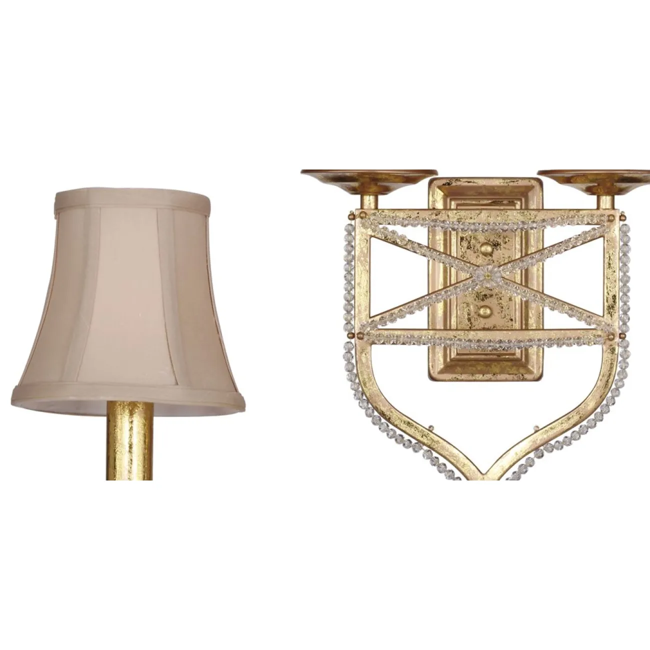 Бра Foiling Spider Web Gold