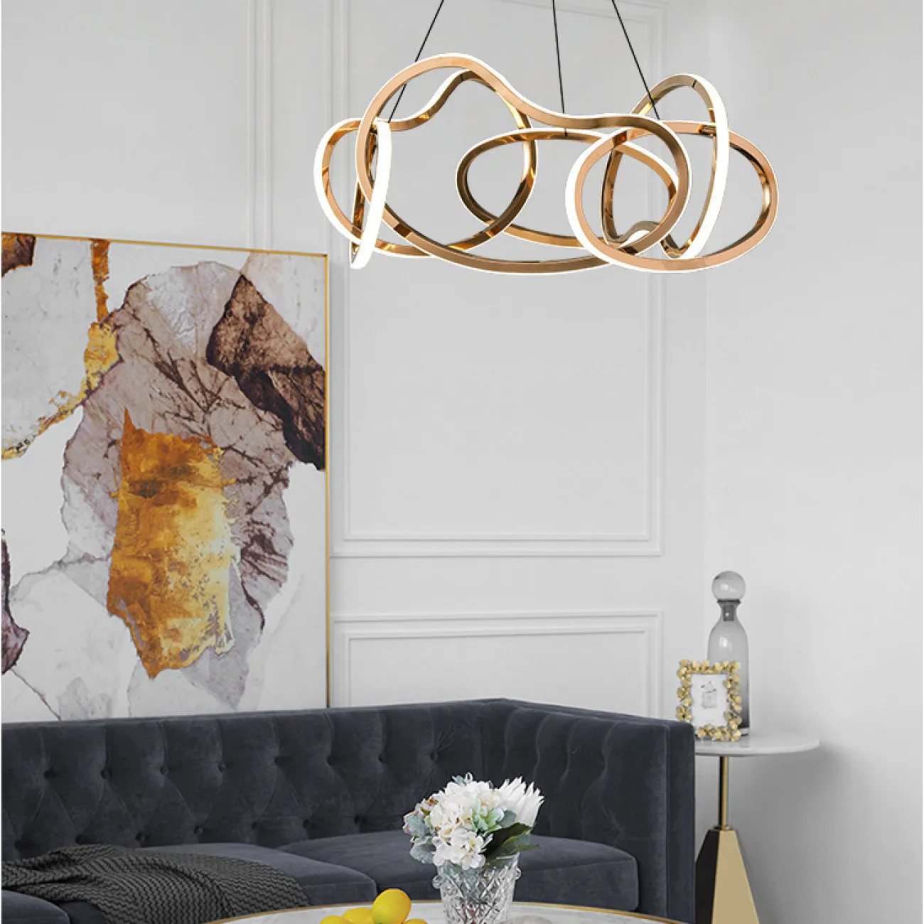 Подвесная люстра OTEA CH D120 от ImperiumLoft