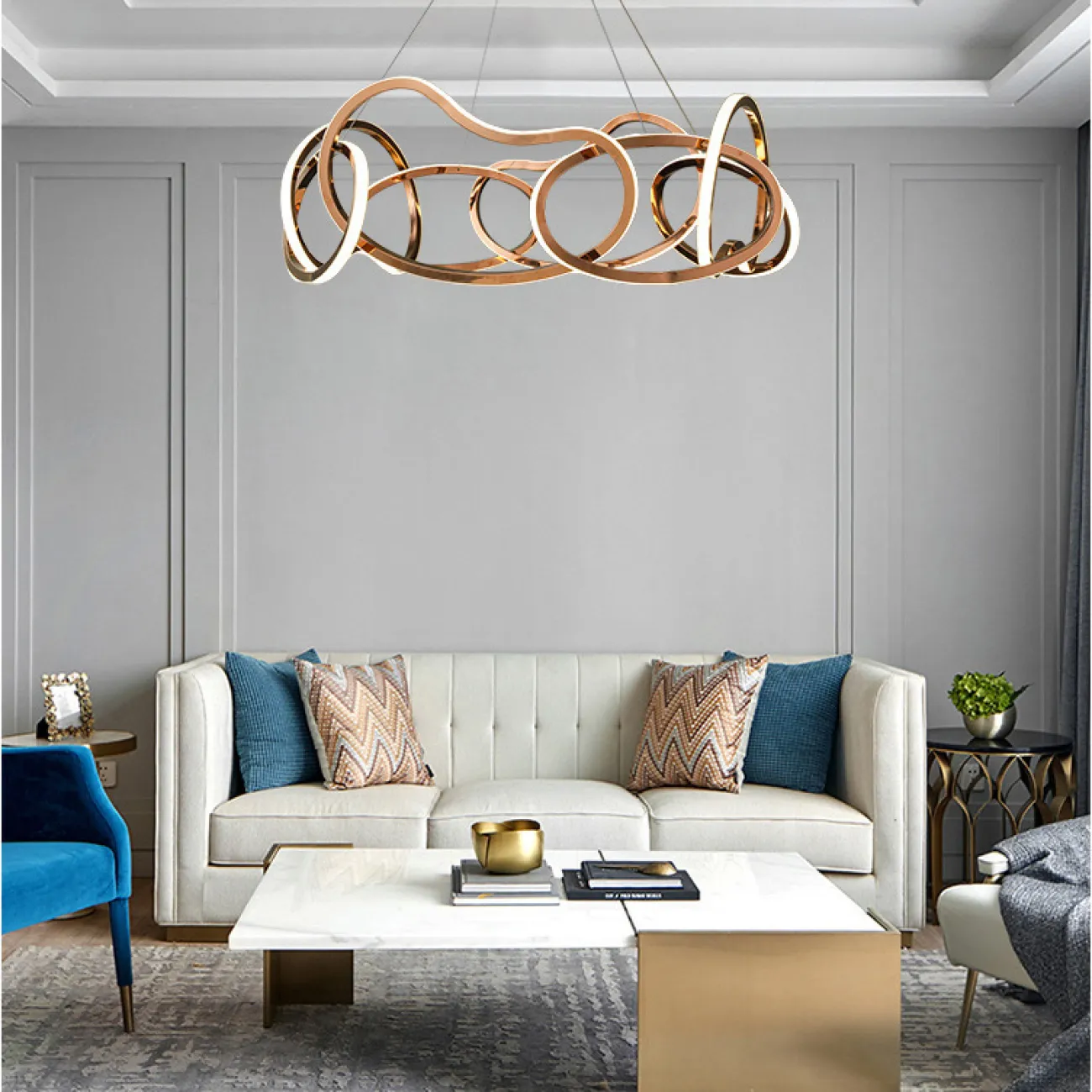 Подвесная люстра OTEA CH D120 от ImperiumLoft