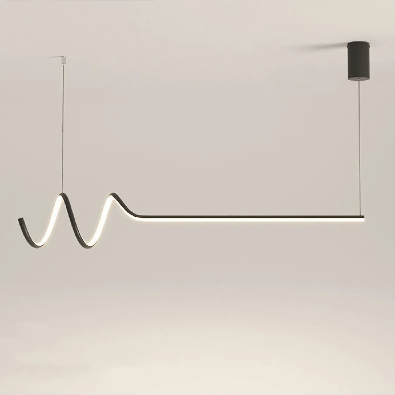 Подвесной светильник DAMARIS L120 White Трехцветный свет от ImperiumLoft