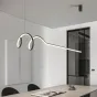 Подвесной светильник DAMARIS L70 Black 4000К от ImperiumLoft