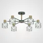 Потолочная люстра CORF B3 Green 6 lamps от ImperiumLoft