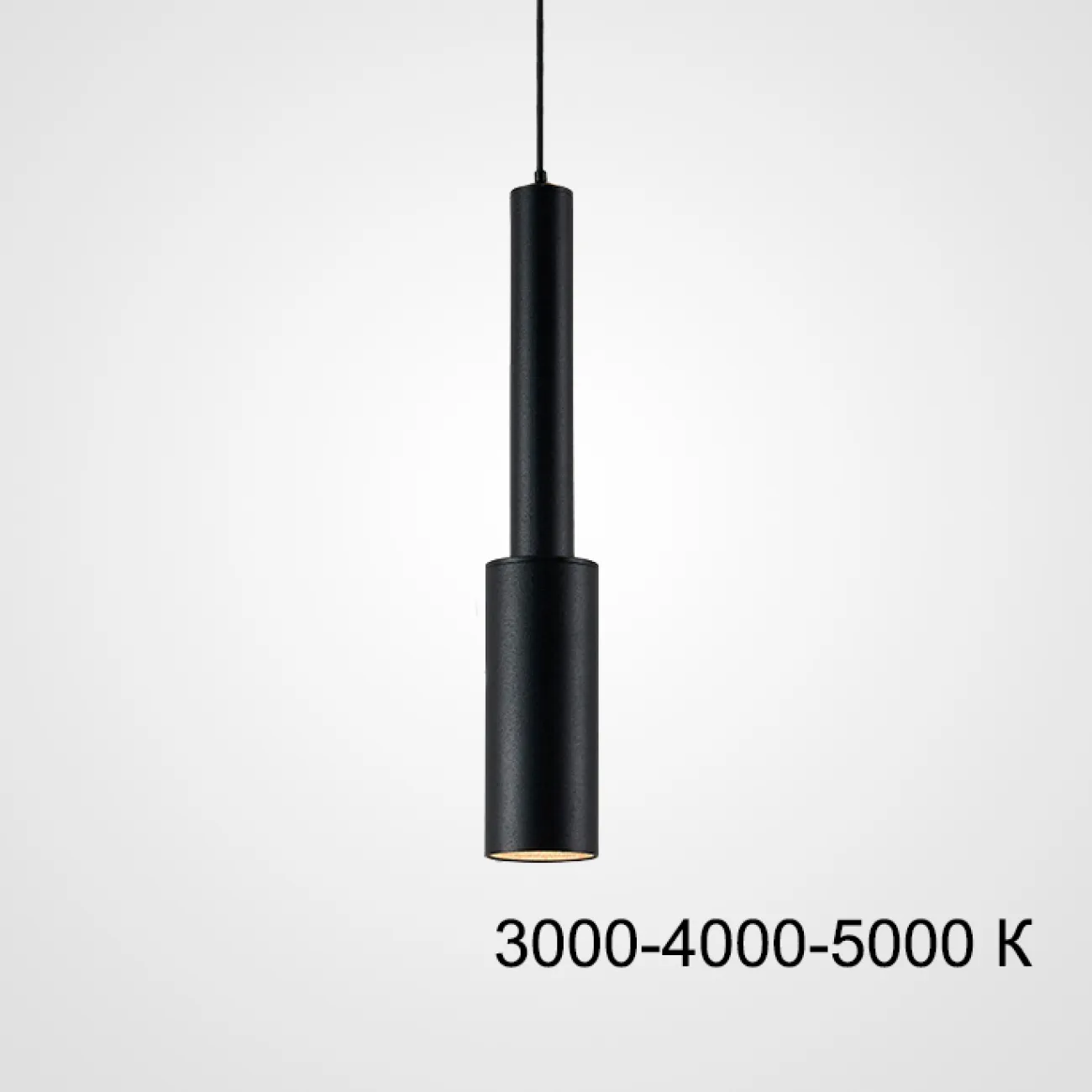 Подвесной светильник BERNARD ONE Black 3000К от ImperiumLoft