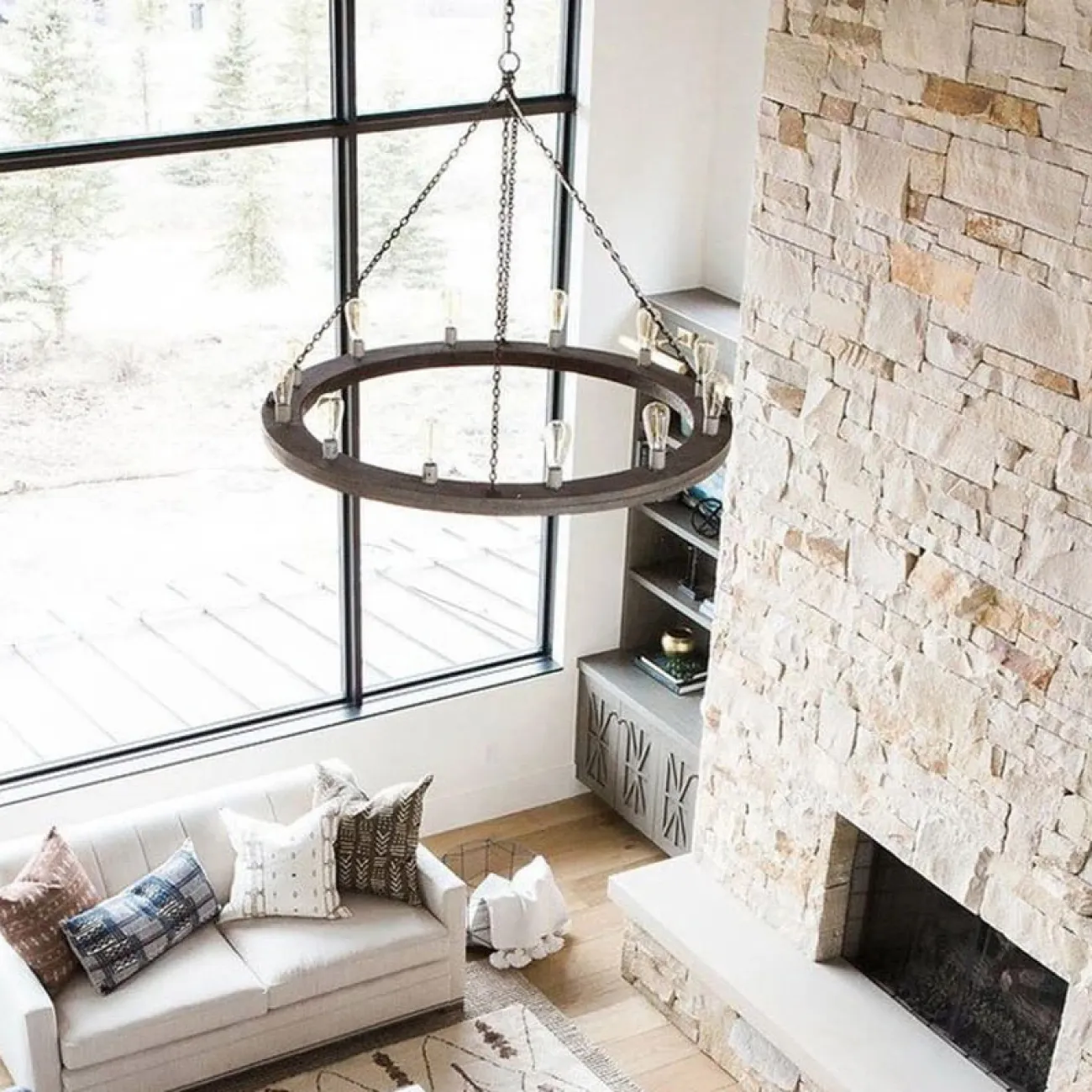 Подвесная люстра Oak D180 от ImperiumLoft