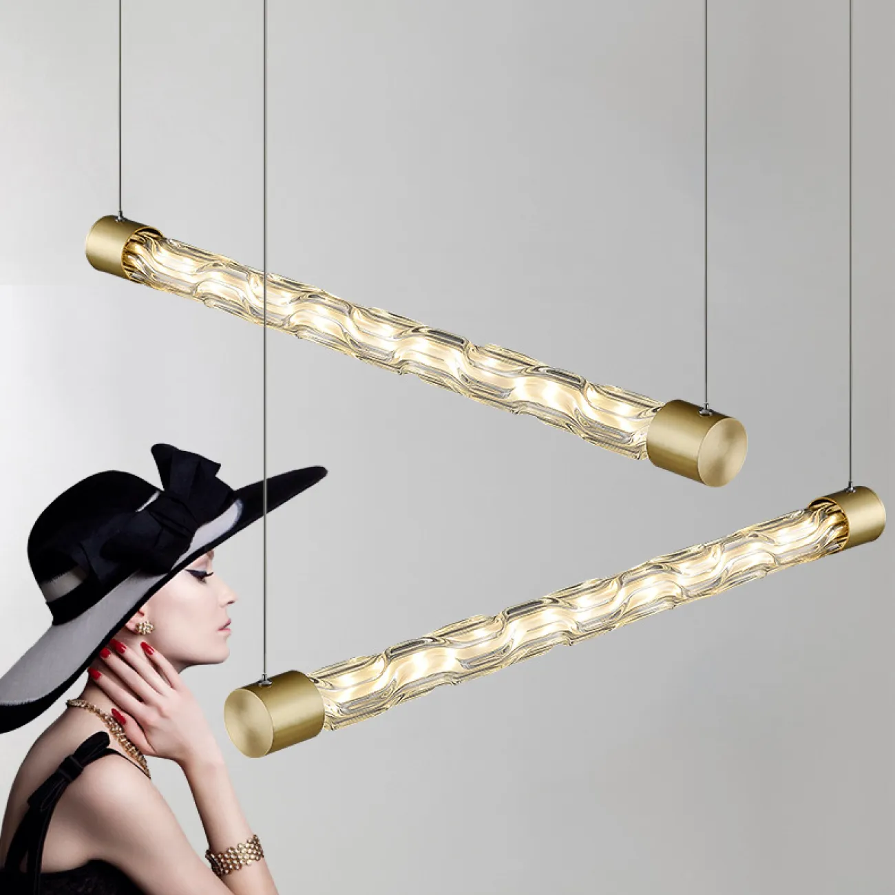 Подвесной светильник TRICKLE LUX L90 от ImperiumLoft