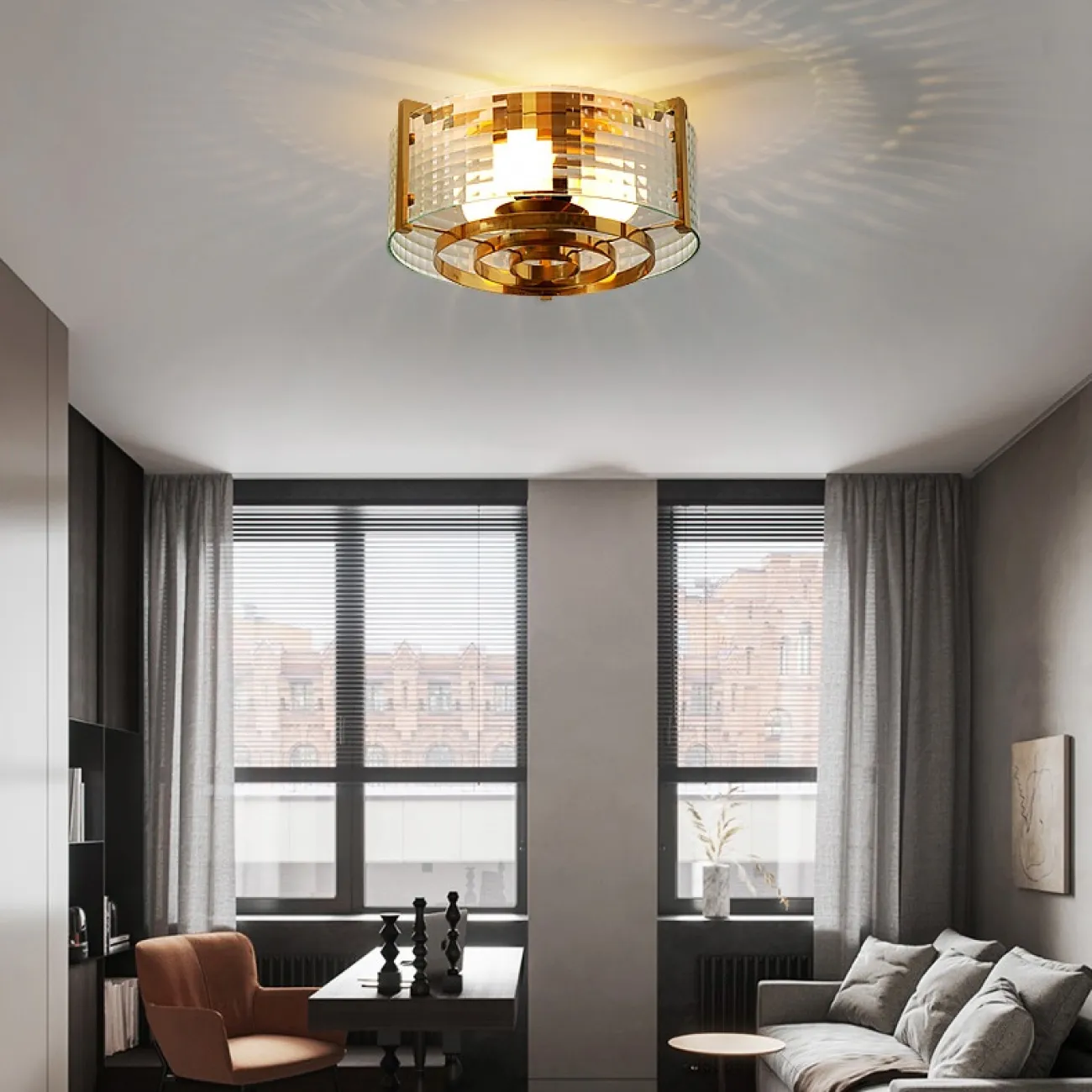 Люстра на штанге LUSSA D48 от ImperiumLoft Люстра на штанге LUSSA D48 от ImperiumLoft