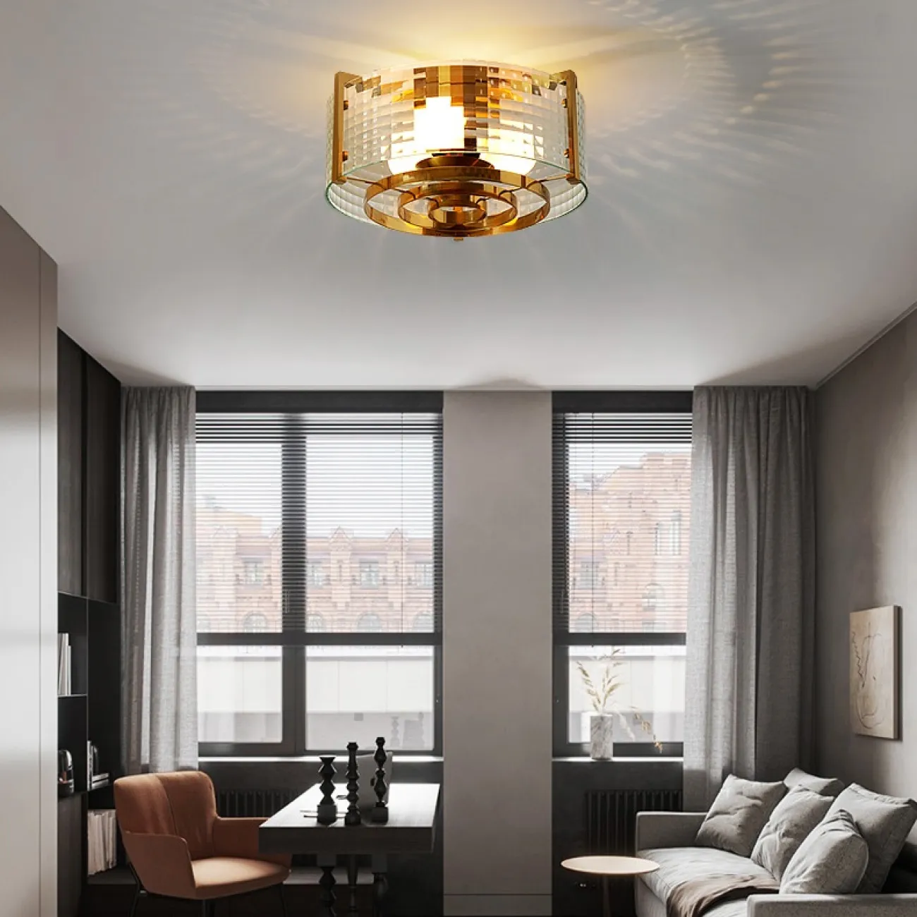 Люстра на штанге LUSSA D48 от ImperiumLoft Люстра на штанге LUSSA D48 от ImperiumLoft