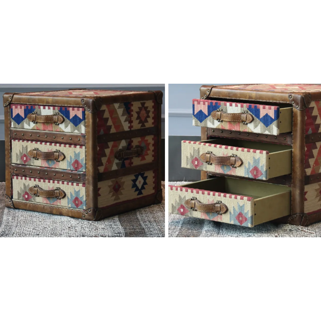 Сундук Kilim Cube Chest designed by Martin Waller от LaLume