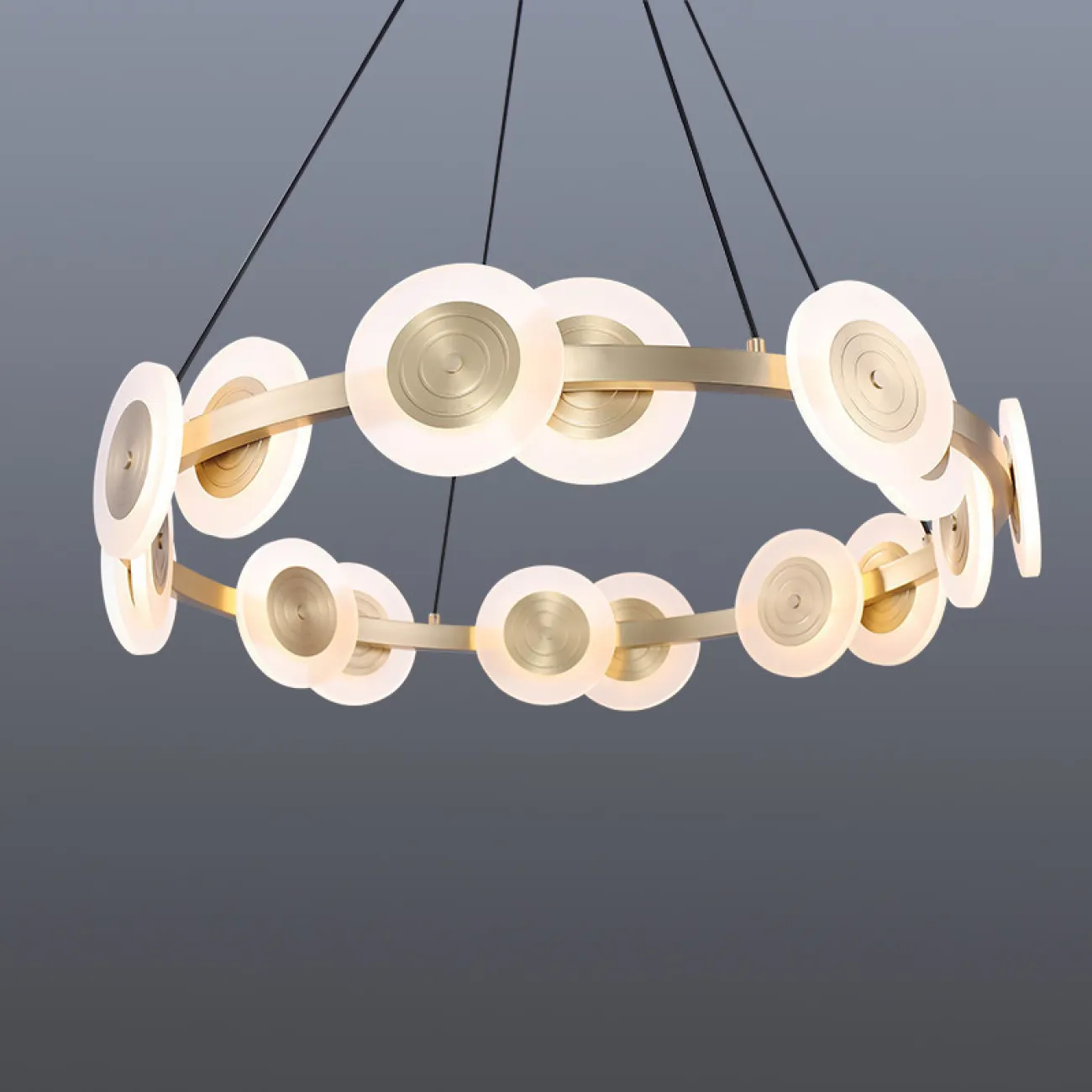 Кольцевая люстра TRACY от ImperiumLoft