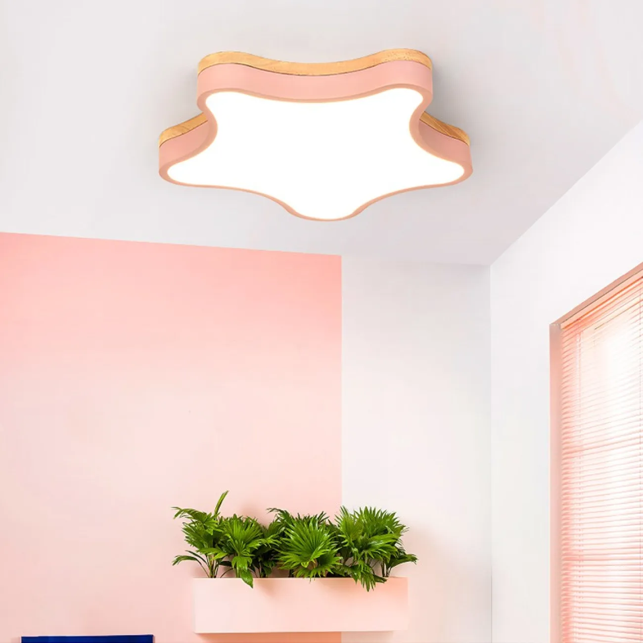 Потолочный светильник STELLA L Розовый от ImperiumLoft