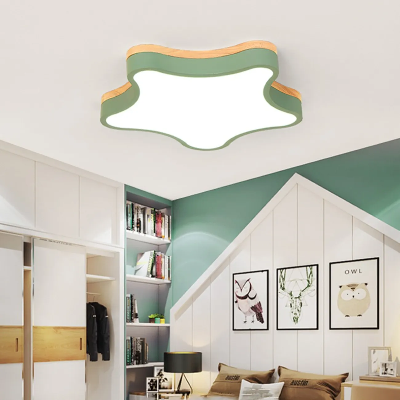 Потолочный светильник STELLA L Розовый от ImperiumLoft