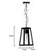 Подвесной светильник Loft Industrial Ortogonal pendant Brass