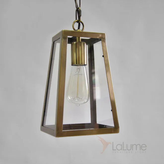 Люстра Loft Industrial Ortogonal pendant Brass от LaLume