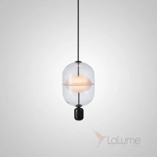 Подвесной светильник PLATTE 1 black 3000К от ImperiumLoft