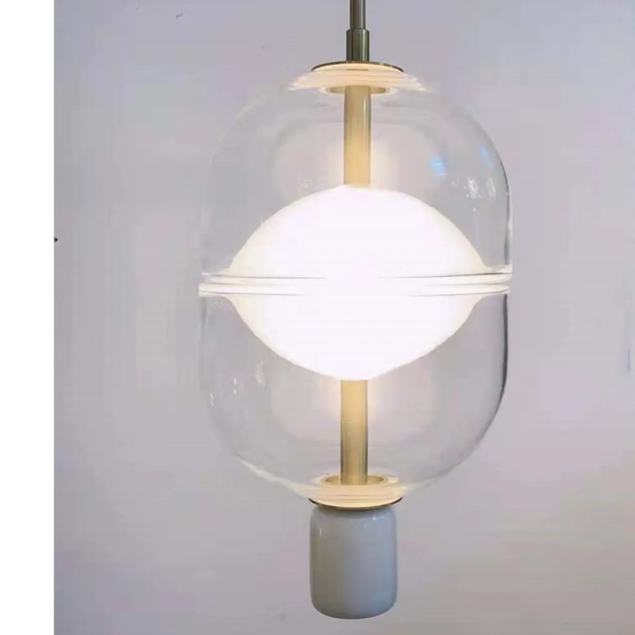 Подвесной светильник PLATTE 3 black 3000К от ImperiumLoft